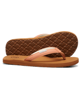 The Foamlife Womens Seales SC Flip Flops in Brown