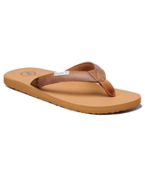 The Foamlife Womens Seales SC Womens Flip Flops in Latte Brown