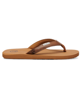 The Foamlife Womens Seales SC Womens Flip Flops in Latte Brown