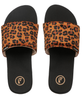 The Foamlife Womens Selene Slide Womens Flip Flops in Black