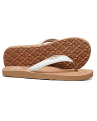 The Foamlife Womens Goldie Womens Flip Flops in Sand