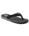 The Foamlife Mens Rullen SC Flip Flops in Slate Grey