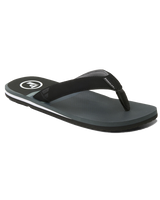 The Foamlife Mens Rullen SC Flip Flops in Slate Grey