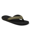 The Foamlife Mens Sully Flip Flops in Black