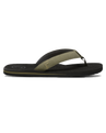 The Foamlife Mens Sully Flip Flops in Black