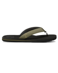 The Foamlife Mens Sully Flip Flops in Black