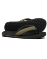 The Foamlife Mens Sully Flip Flops in Black