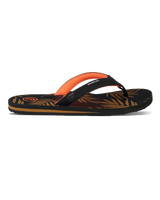 The Foamlife Womens Zikat SC Flip Flops in Black & Brown