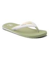 The Foamlife Womens Lixi SC Flip Flops in Sage Green