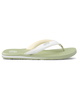 The Foamlife Womens Lixi SC Flip Flops in Sage Green