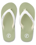 The Foamlife Womens Lixi SC Flip Flops in Sage Green