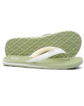 The Foamlife Womens Lixi SC Flip Flops in Sage Green