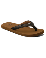 The Foamlife Womens Seales Earth Flip Flops in Brown