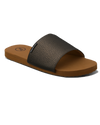 The Foamlife Womens Seales Earth Sliders in Brown