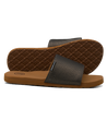 The Foamlife Womens Seales Earth Sliders in Brown