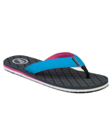 The Foamlife Mens Tradd Flip Flops in Slate Grey