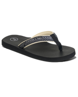 The Foamlife Womens Yogi Flip Flops in Black