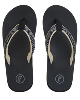 The Foamlife Womens Yogi Flip Flops in Black