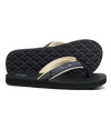 The Foamlife Womens Yogi Flip Flops in Black