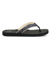 The Foamlife Womens Yogi Flip Flops in Black