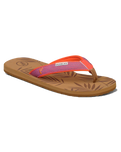 The Foamlife Womens Harts Flip Flops in Latte Brown