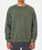 Embroidered Crew Fleece Sweatshirt in Thyme