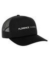 The Florence Marine X Mens Foam Trucker Cap in Black