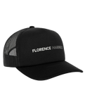 The Florence Marine X Mens Foam Trucker Cap in Black
