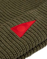 The Florence Marine X Mens Burgee Beanie in Burnt Olive