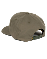 The Florence Marine X Mens Logo Twill Cap in Burnt Olive