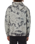 The Katin Mens Embroidered Hoodie in Smog Tie Dye