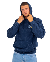 The Katin Mens Plane Fleece Hoodie in Navy Mineral