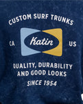 The Katin Mens Plane Fleece Hoodie in Navy Mineral