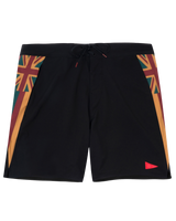 The Florence Marine X Mens Pro Hawaii Boardshorts in Black Multi