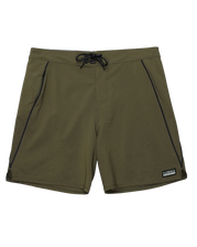 The Florence Marine X Mens Outline Boardshorts in Olive