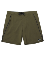 The Florence Marine X Mens Outline Boardshorts in Olive