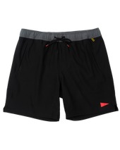 The Florence Marine X Mens Standard Issue Elastic Swimshorts in Black