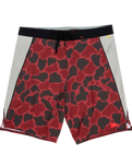 The Florence Marine X Mens F1 Airtex Gamma Boardshorts in Maroon Camo