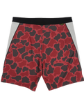 The Florence Marine X Mens F1 Airtex Gamma Boardshorts in Maroon Camo