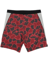 The Florence Marine X Mens F1 Airtex Gamma Boardshorts in Maroon Camo