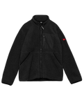 The Florence Marine X Mens High Pile Utility Fleece Jacket in Black