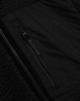 The Florence Marine X Mens High Pile Utility Fleece Jacket in Black