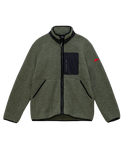 The Florence Marine X Mens High Pile Utility Fleece Jacket in Thyme