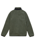 The Florence Marine X Mens High Pile Utility Fleece Jacket in Thyme