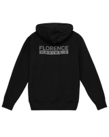 The Florence Marine X Mens Burgee Hoodie in Black