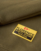 NST Label Crew Sweatshirt in Burnt Olive