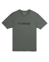 The Florence Marine X Mens Florence T-Shirt in Dark Sage