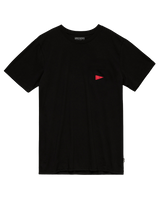 The Florence Marine X Mens Burgee T-Shirt in Black