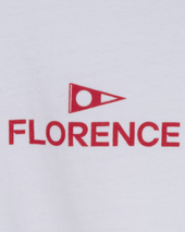 The Florence Marine X Mens Crew T-Shirt in White