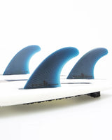The FCS FCS II Performer Neo Glass Large Tri Fins in Pacific